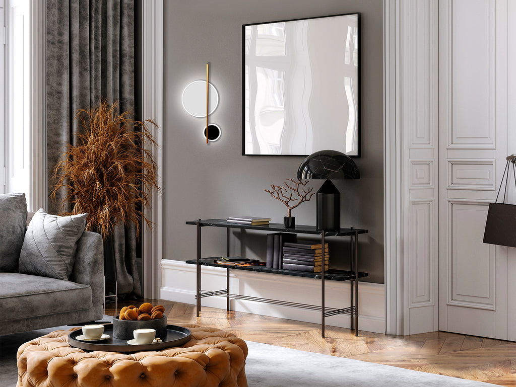 Aplique de Pared DUO Schuller - Diseño Moderno y Elegante | luzguru.com