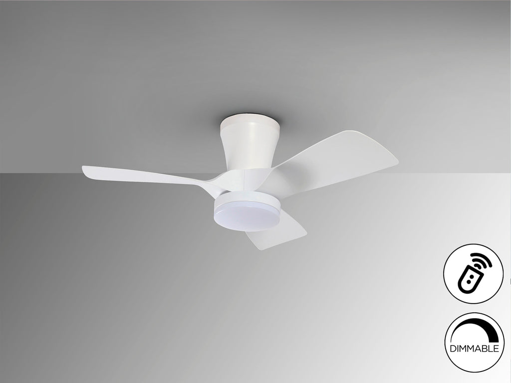 Ventilador Techo con Luz LED - Schuller Polaris - Calidad Premium | luzguru.com