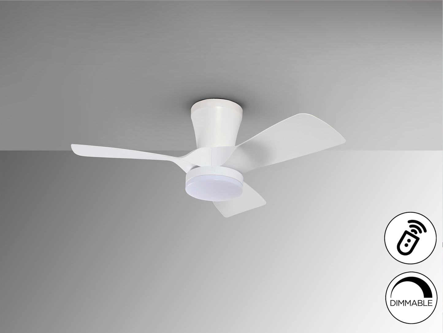 Ventilador Techo con Luz LED - Schuller Polaris - Calidad Premium | luzguru.com