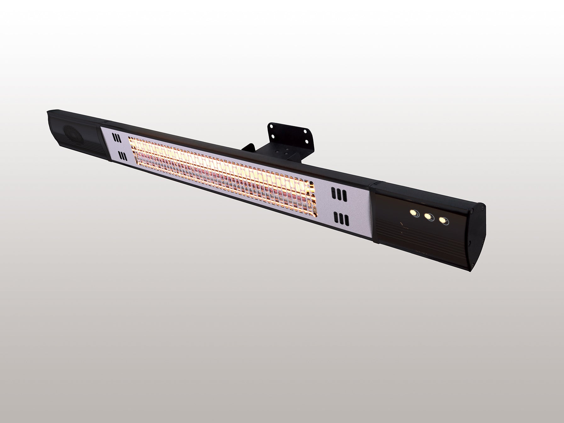 Estufa de Pared Schuller Heat Music 1500W - Negra - luzguru.com