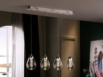 Lámpara LED Cromo Schuller Taccia - Iluminación Moderna | luzguru.com