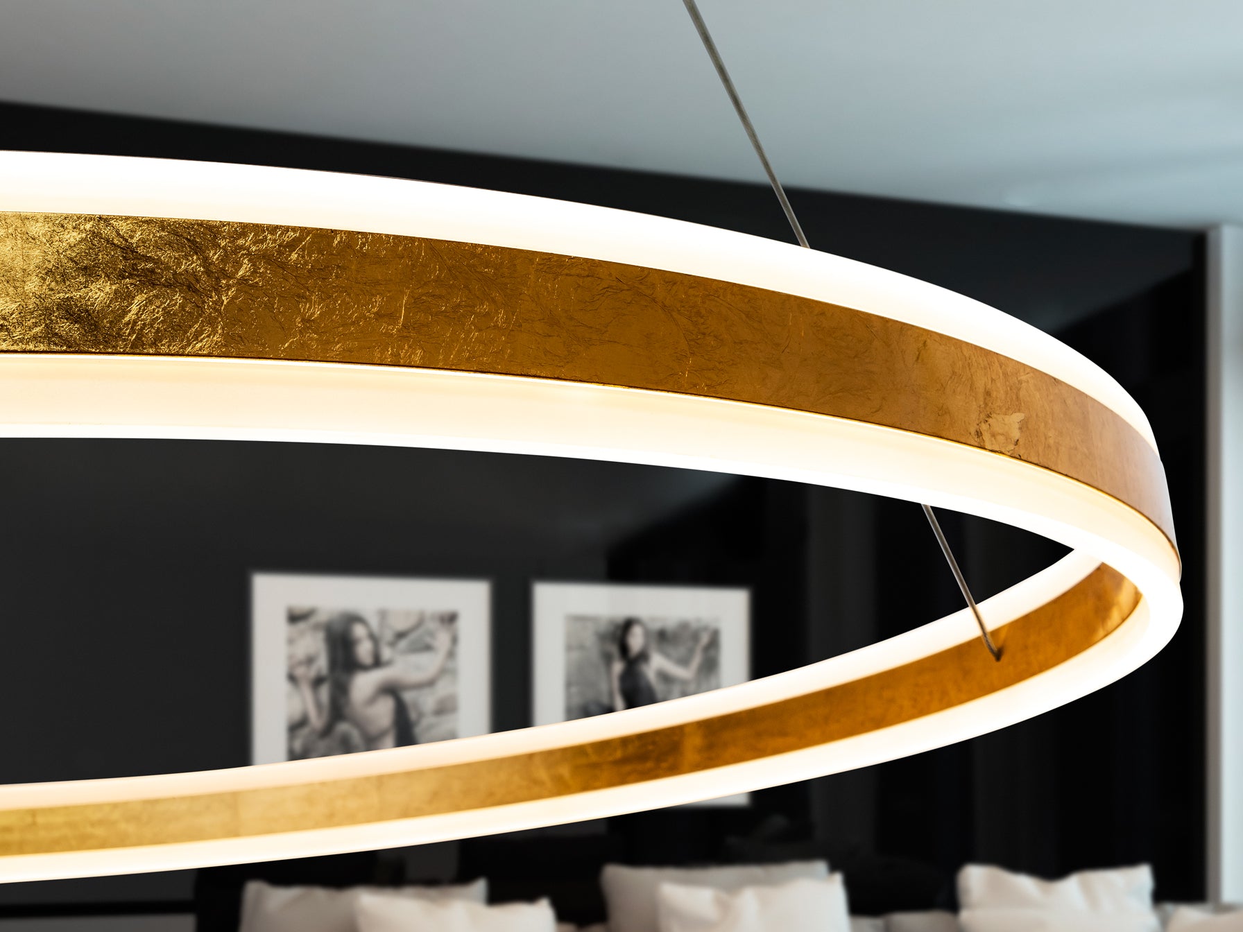 Lámpara LED HELIA Oro - Schuller - Diseño y Calidad | luzguru.com