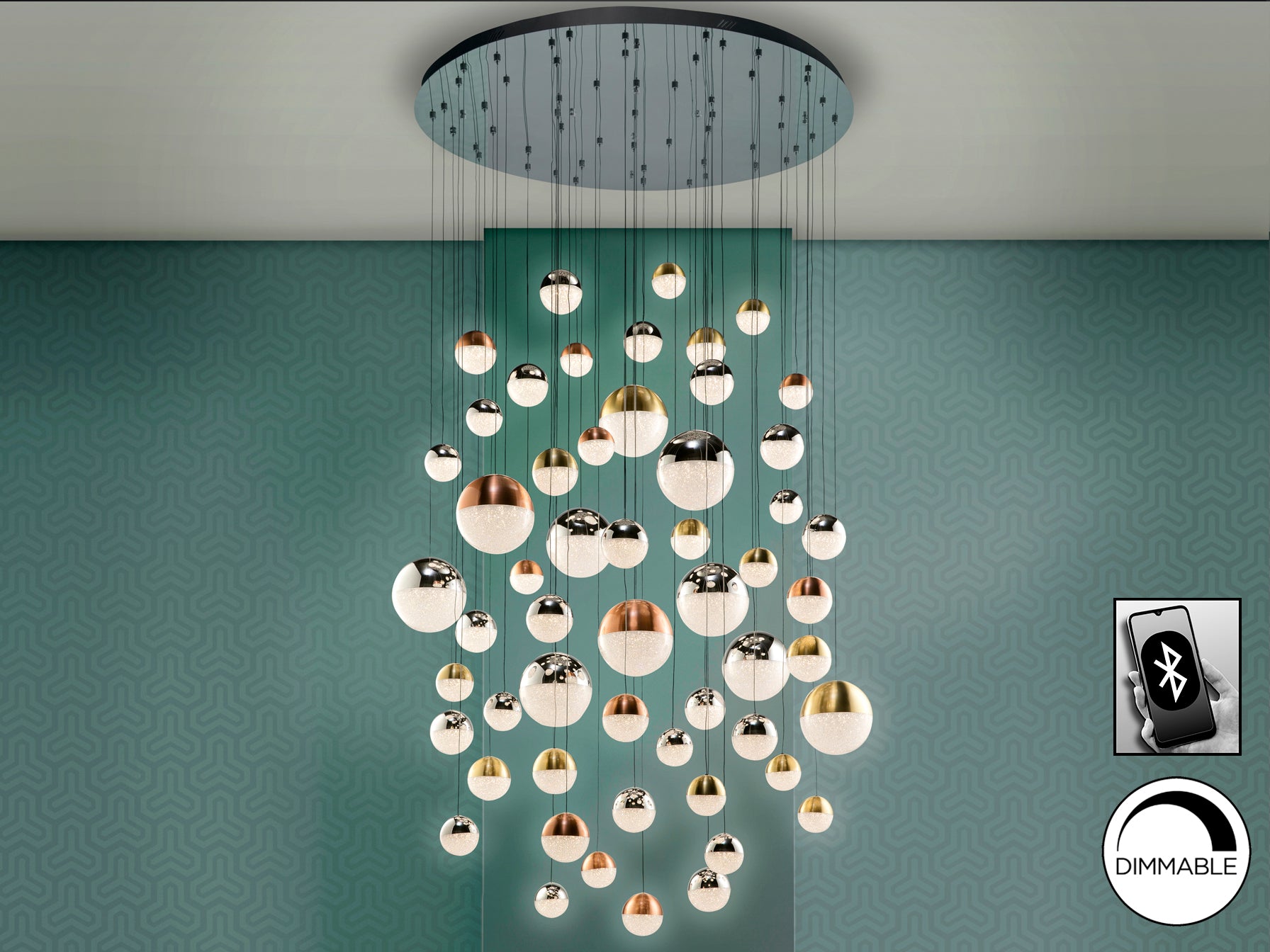 Lámpara LED Sphere Schuller - Iluminación Moderna y Exclusiva | luzguru.com