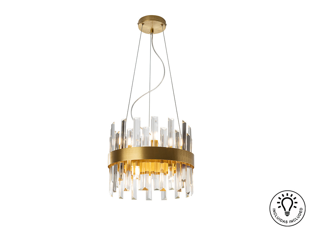 Lámpara de Techo GRACE Oro - Schuller - Iluminación de Lujo | luzguru.com