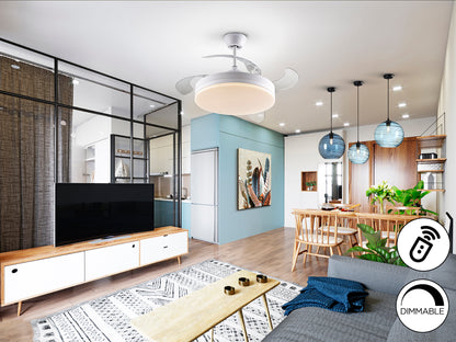 Ventilador Techo Schuller Vento - Diseño Moderno y Eficiente | luzguru.com