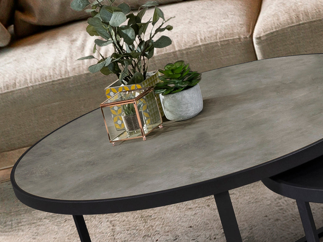 Mesas Auxiliares Modernas Naira - Schuller - Calidad Premium | luzguru.com