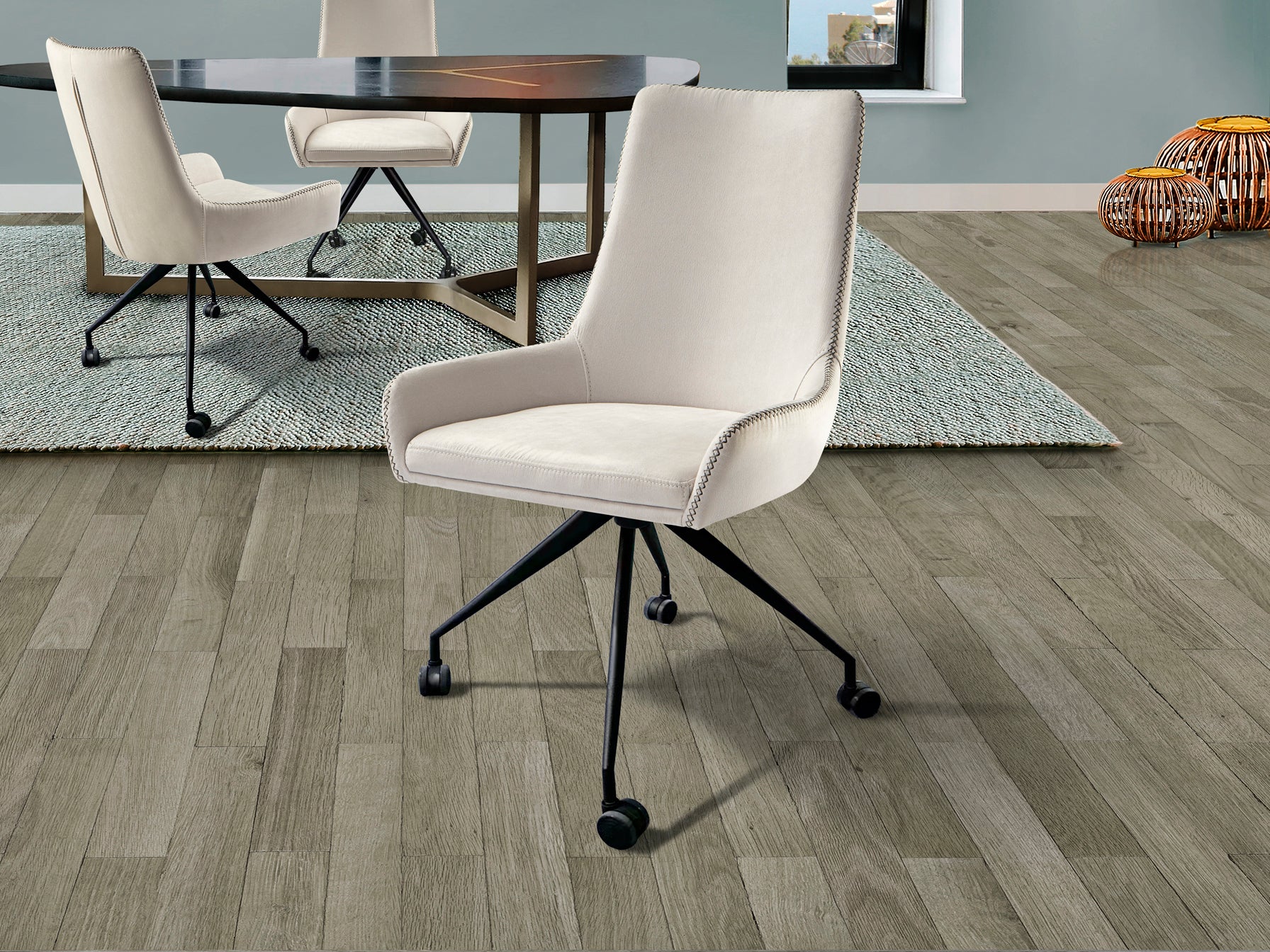 Silla de Ruedas Moderna Blanca y Gris - Schuller - Calidad Premium | luzguru.com