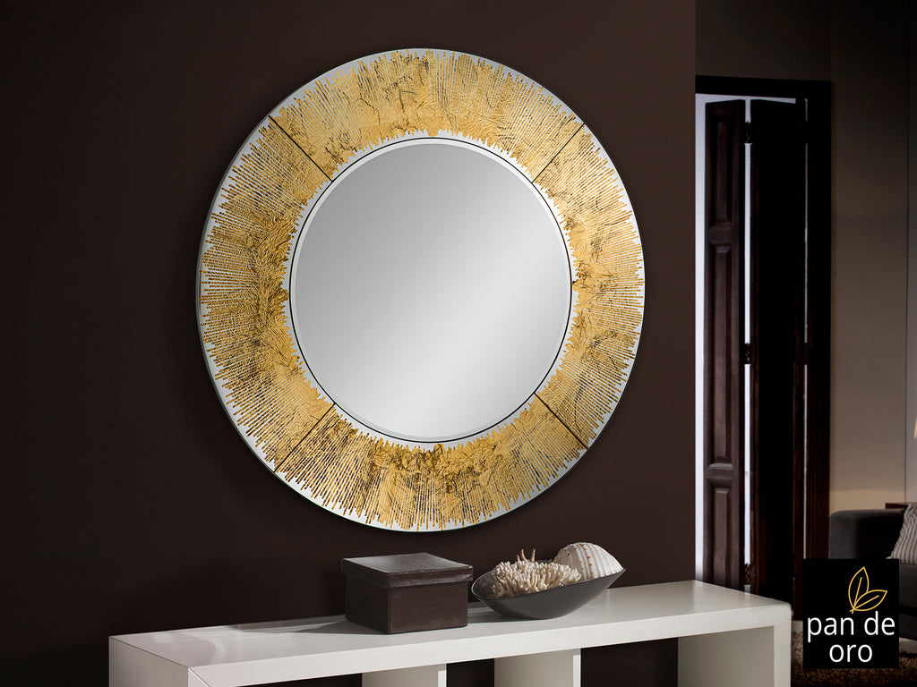 Espejo Redondo Aurora - Schuller - Diseño Moderno y Elegante | luzguru.com