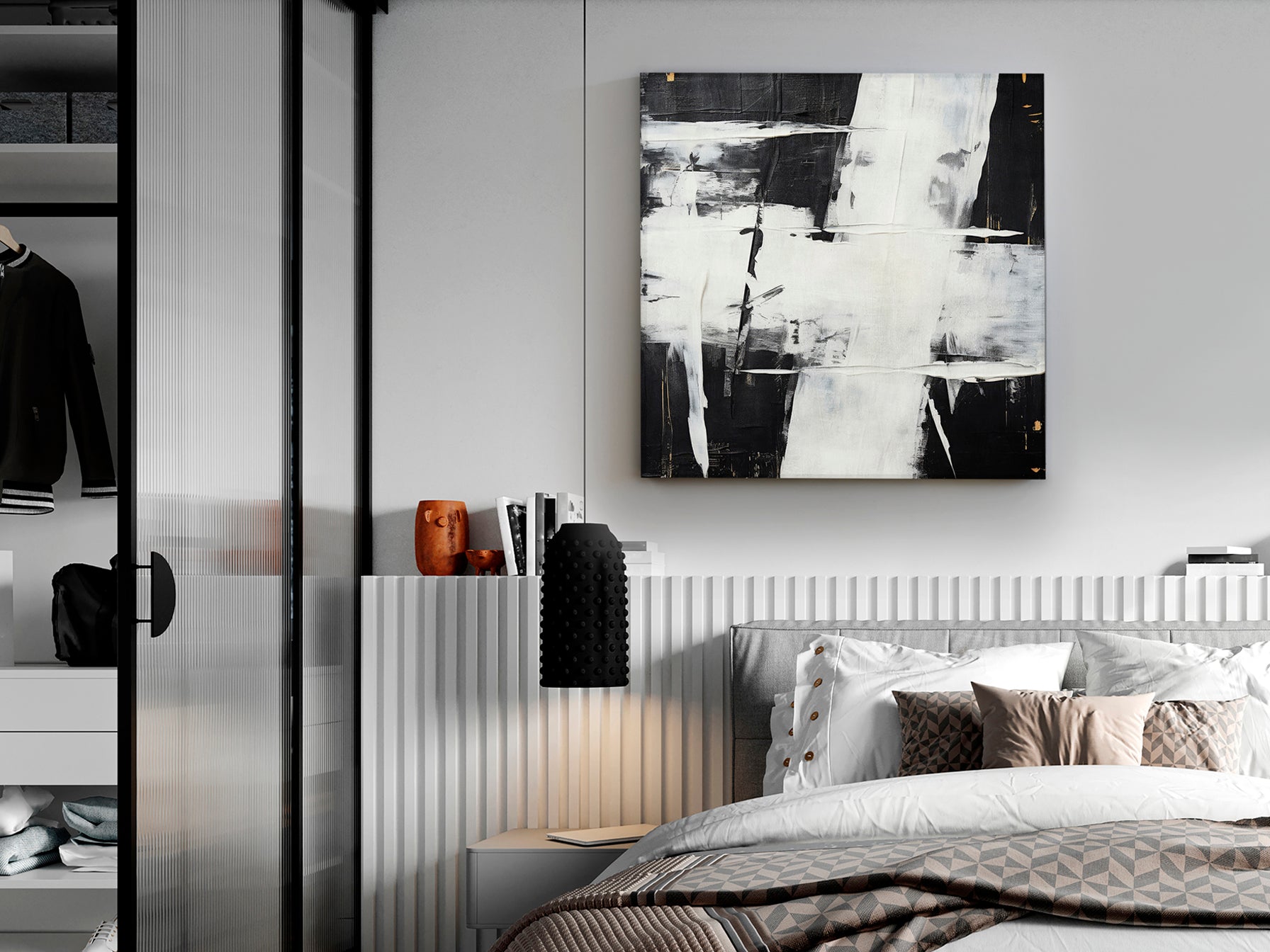 Cuadro Acrílico Schuller 90x90cm - Colección Actos II | luzguru.com