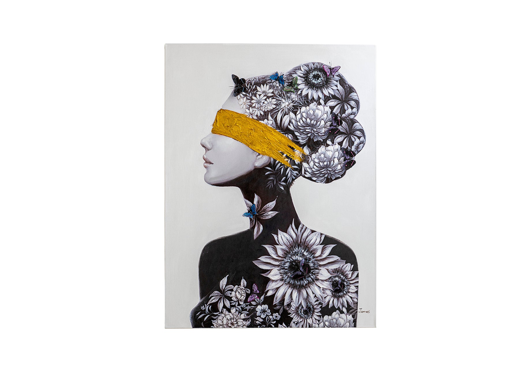 Schuller 498159 - Cuadro Acrílico Perfil II 90x120cm - luzguru.com