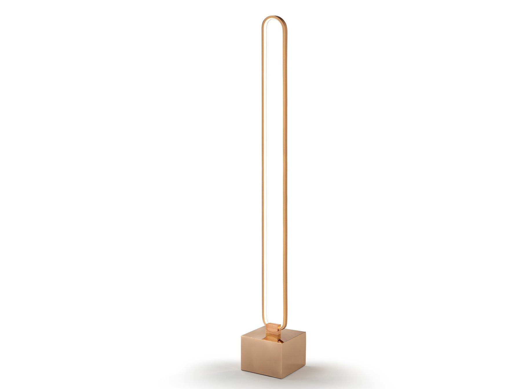 Lámpara de Pie Schuller Colette - Oro Rosa | Diseño Moderno | luzguru.com