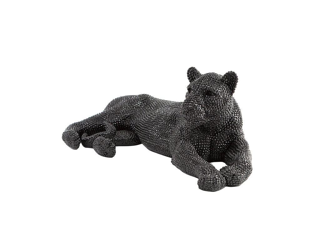 Schuller 946370 - Figura Grande Leona Negra - Colección Leona - luzguru.com