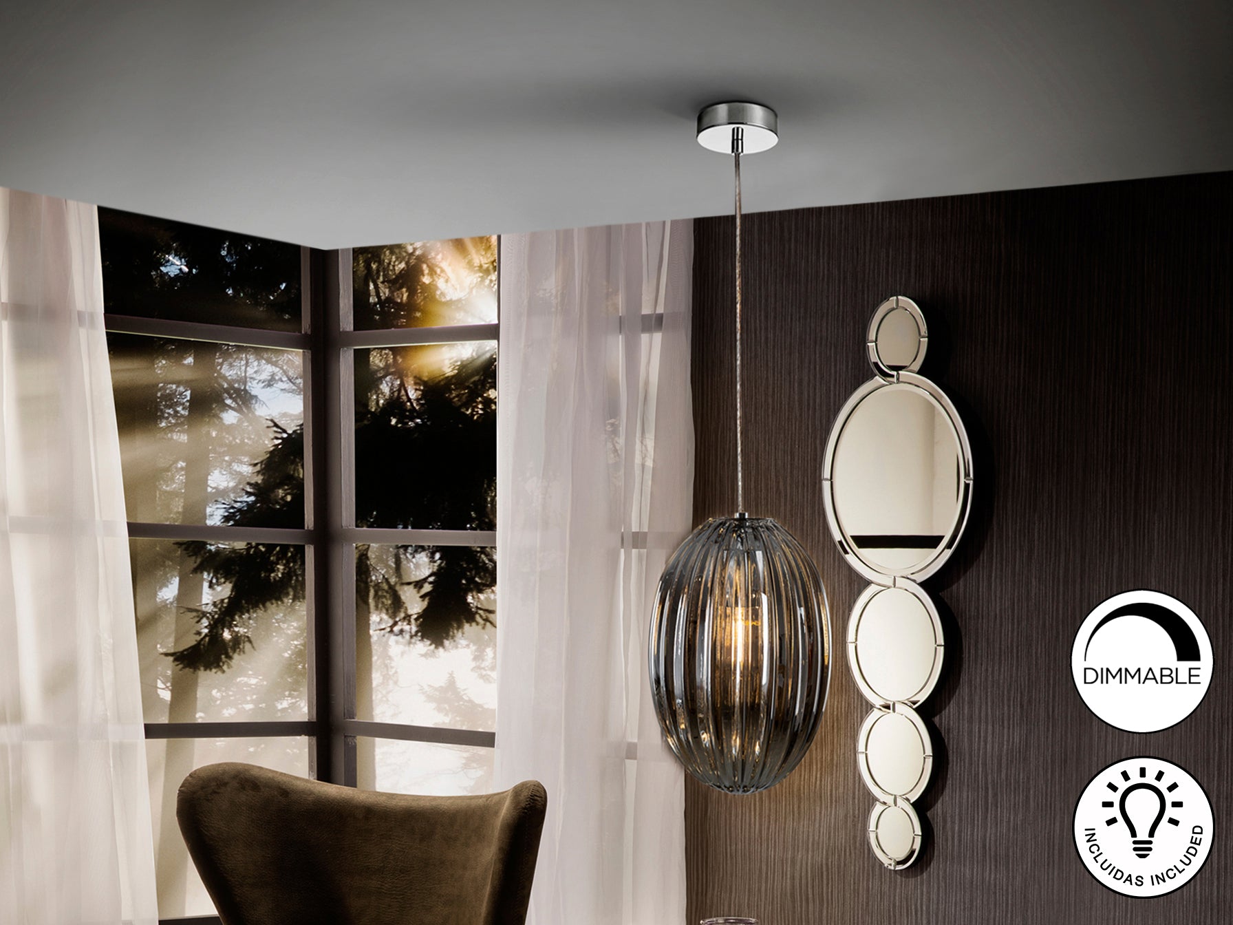 Lámpara de techo Ovila - Schuller - Calidad Premium | luzguru.com