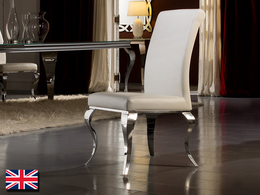 Silla Barroque Blanca - Schuller - Diseño Elegante | luzguru.com