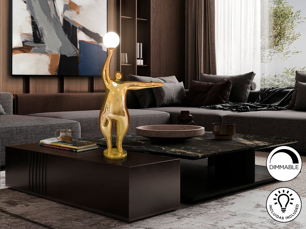 Lámpara de Diseño Schuller El Globo - Oro Brillante | luzguru.com