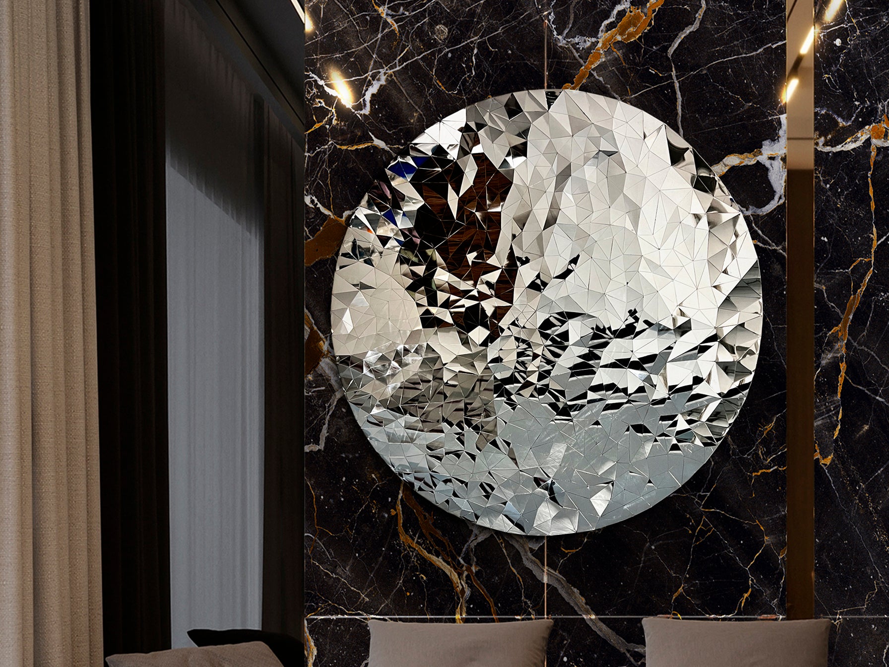 Lámpara de Techo Schuller Polyedric - Diseño Moderno | luzguru.com