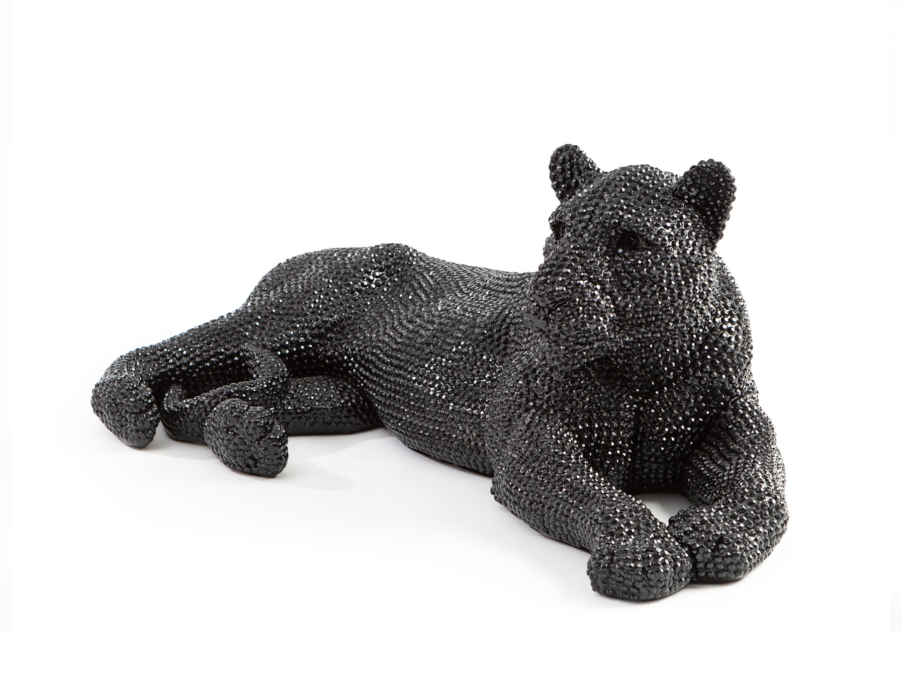 Figura Decorativa Leona Negra - Schuller - Calidad Premium | luzguru.com