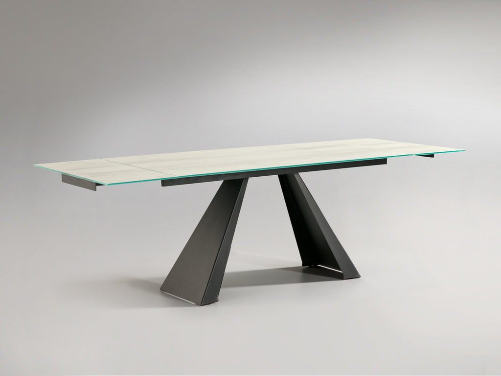 Mesa Comedor Extensible Schuller Alai - Blanca - luzguru.com