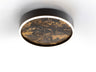 Schuller 803120 - Plafón LED Stone Negro 40D - luzguru.com