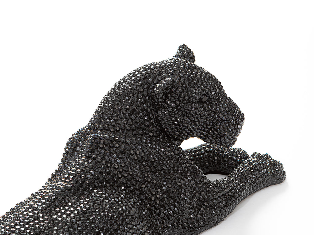 Figura Decorativa Leona Negra - Schuller - Calidad Premium | luzguru.com