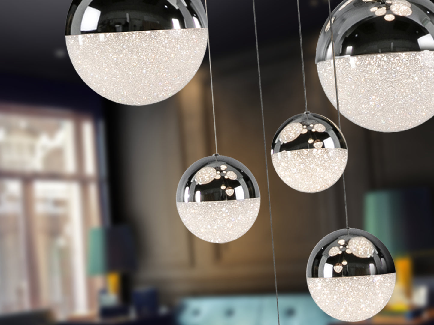 Lámpara Techo LED Schuller Sphere - Diseño Moderno | luzguru.com