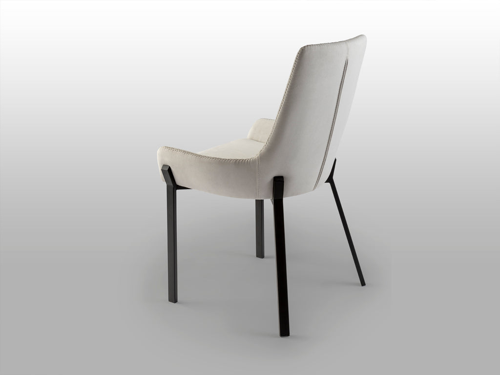 Silla Moderna Negra y Blanca - Schuller Diane | luzguru.com