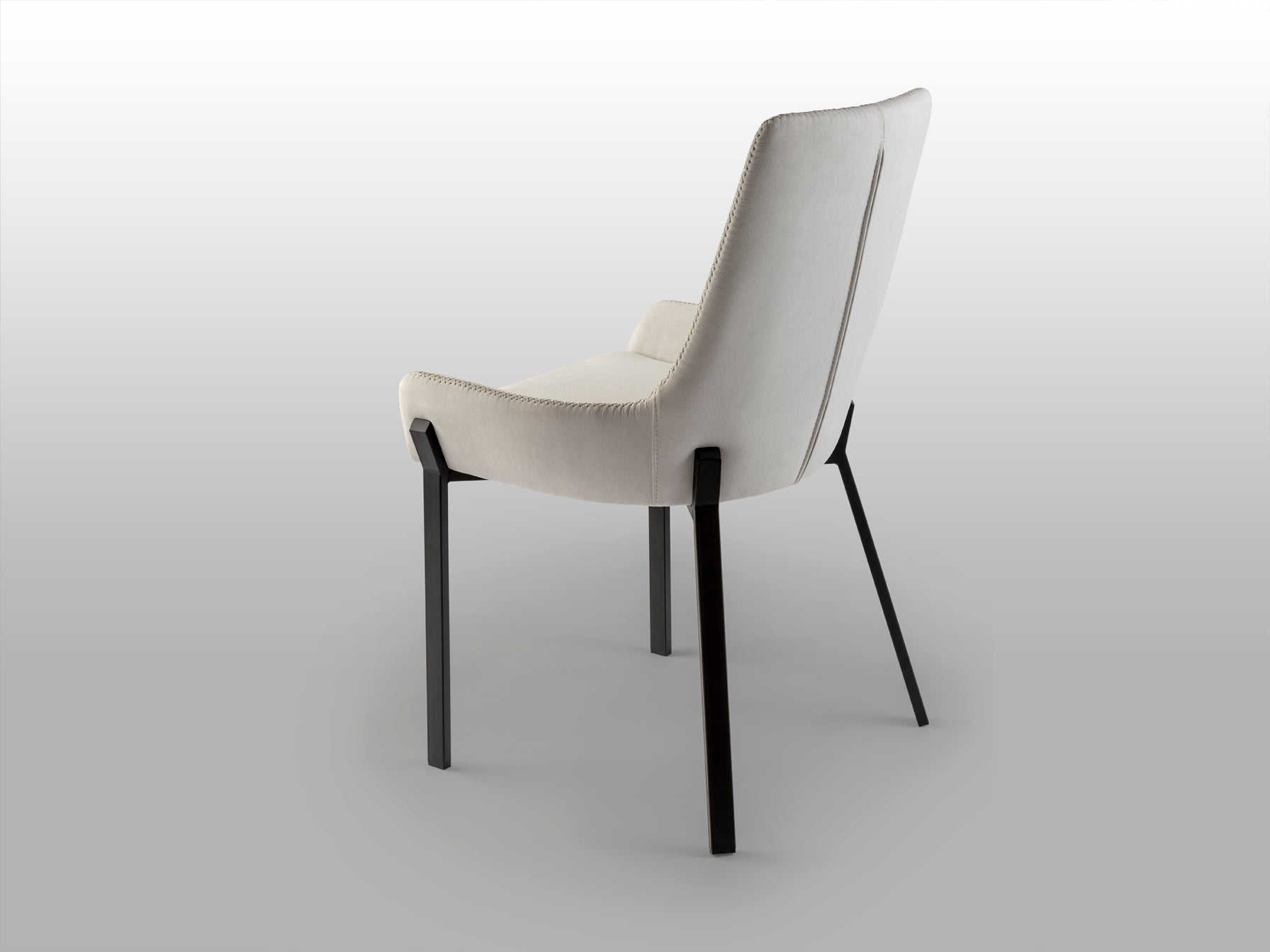 Silla Moderna Negra y Blanca - Schuller Diane | luzguru.com