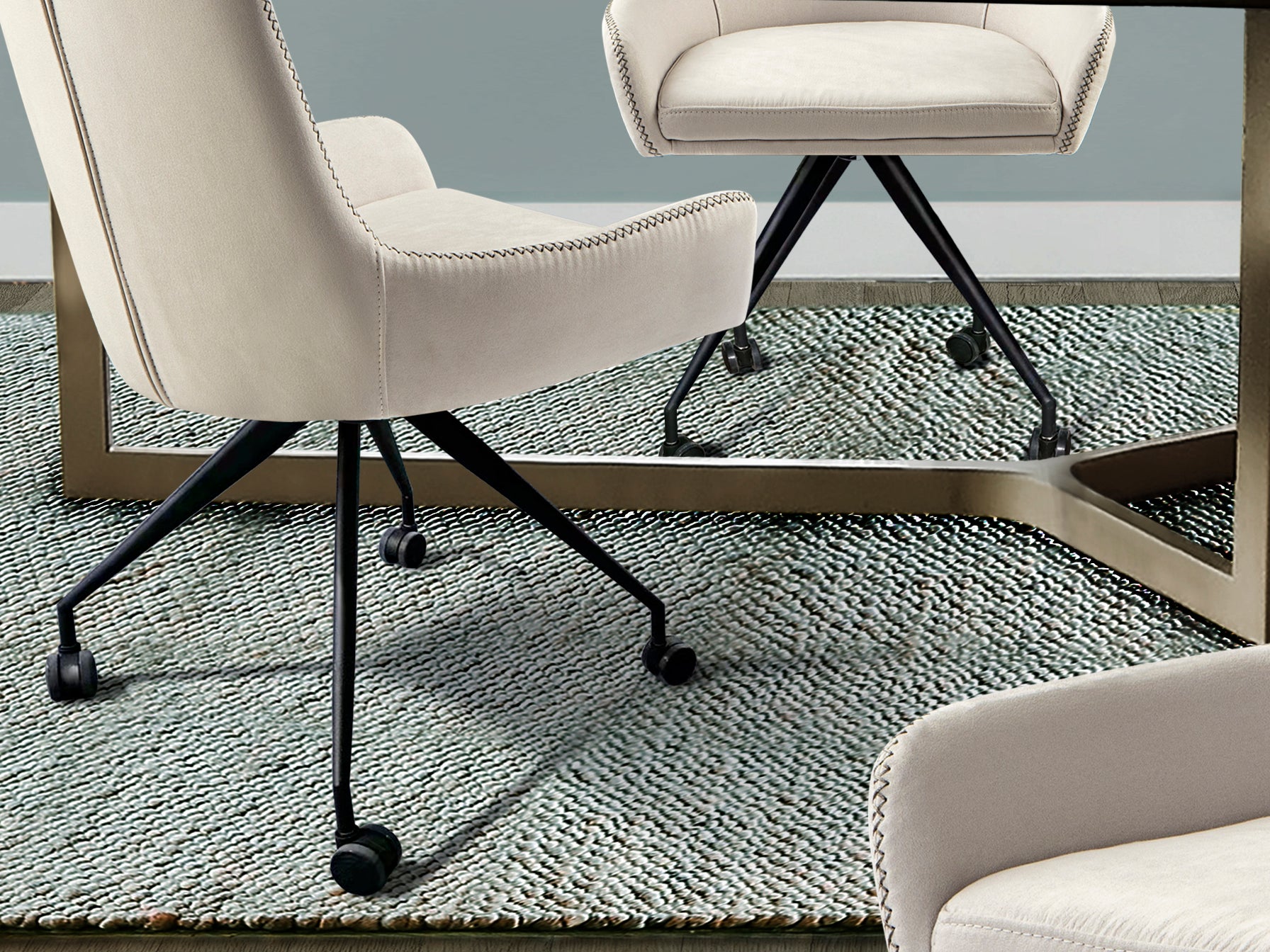 Silla de Ruedas Moderna Blanca y Gris - Schuller - Calidad Premium | luzguru.com