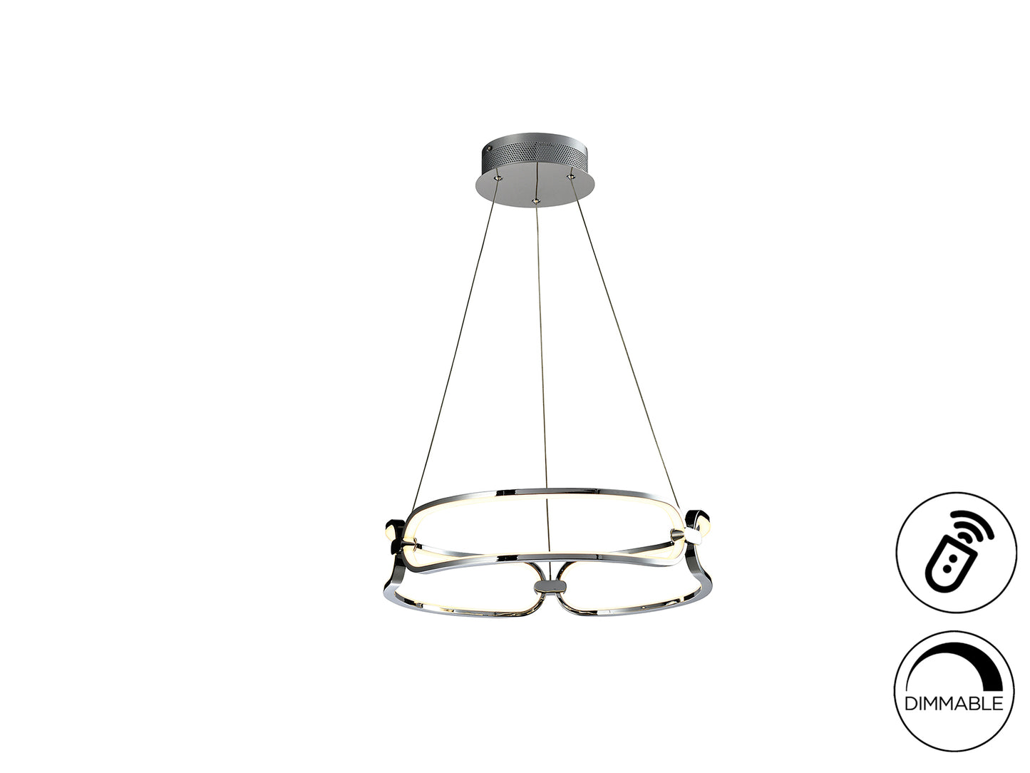 Lámpara de Techo Colette Cromado - Schuller - Iluminación Moderna | luzguru.com