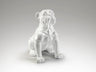 Schuller 738613 - Figura Bulldog Grande Blanca - Colección White Bulldog - luzguru.com