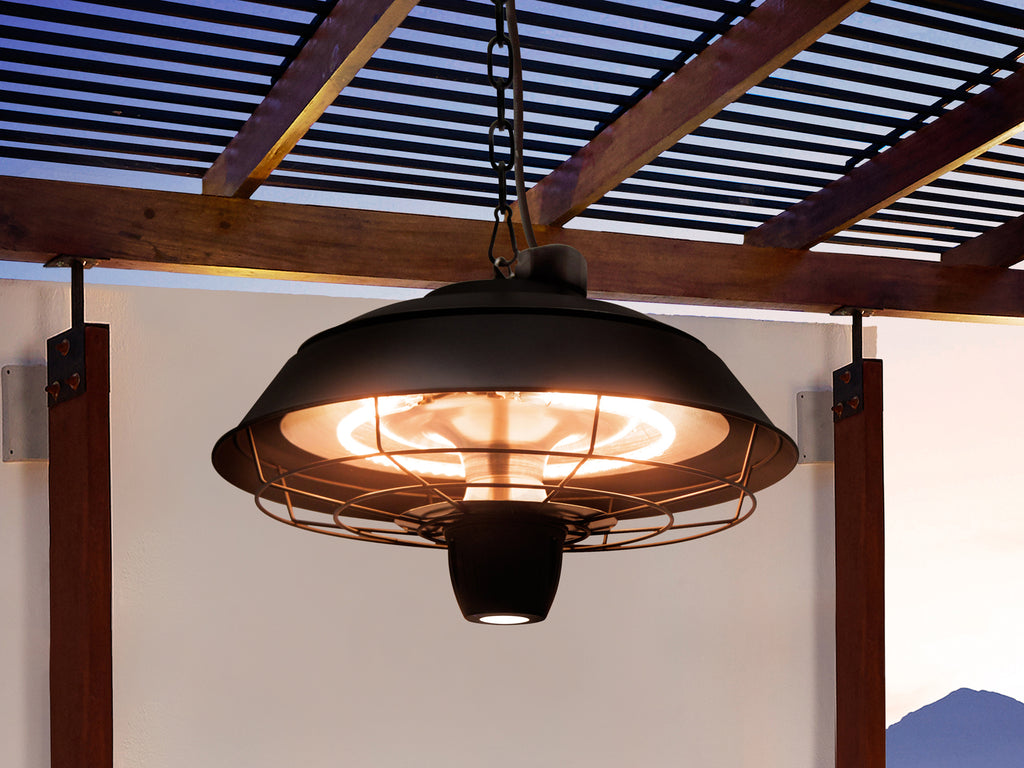 Estufa Suspensión Schuller Heat Vintage - Calefacción 1500W | luzguru.com