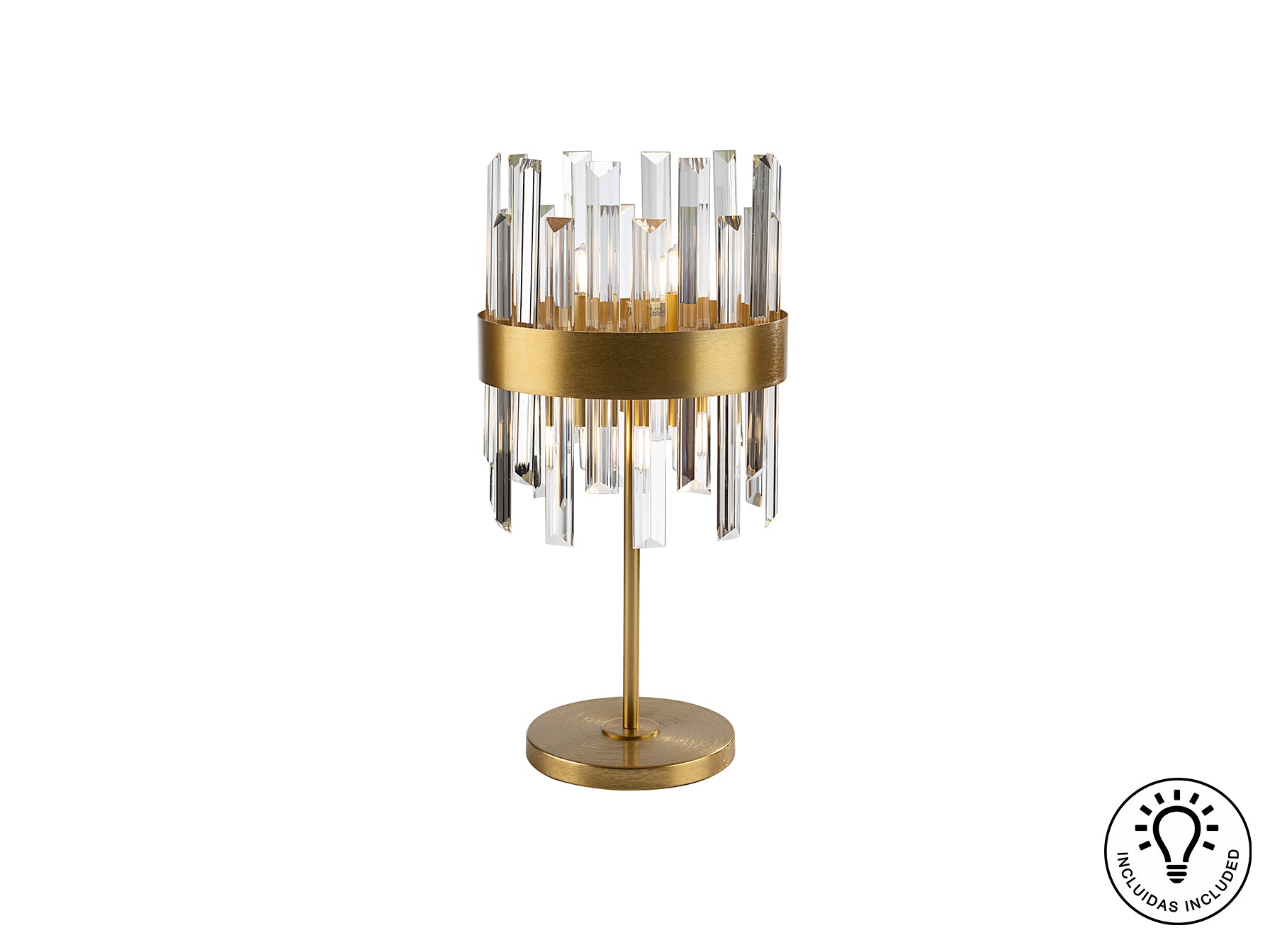 Lámpara Sobremesa Oro - Schuller Grace - Calidad Premium | luzguru.com