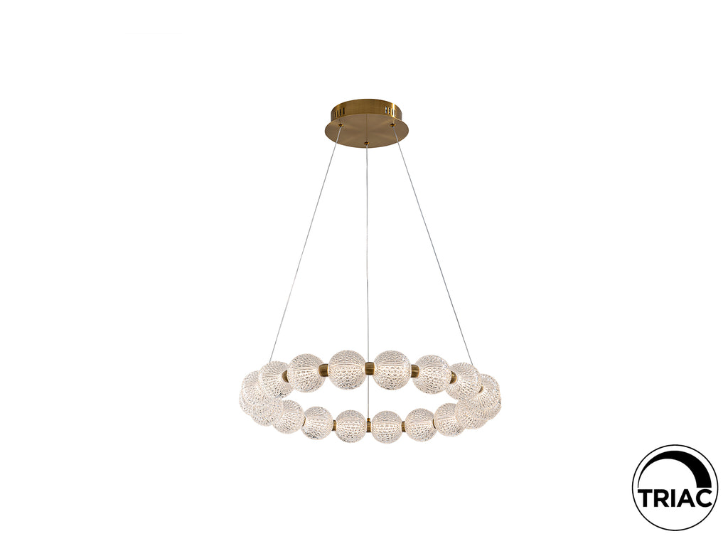 Lámpara Moderna Oro Roxan - Schuller - Calidad Premium | luzguru.com