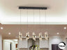 Schuller 631486 - Lámpara de techo Iliada 5 luces LED - Negro y Oro - luzguru.com