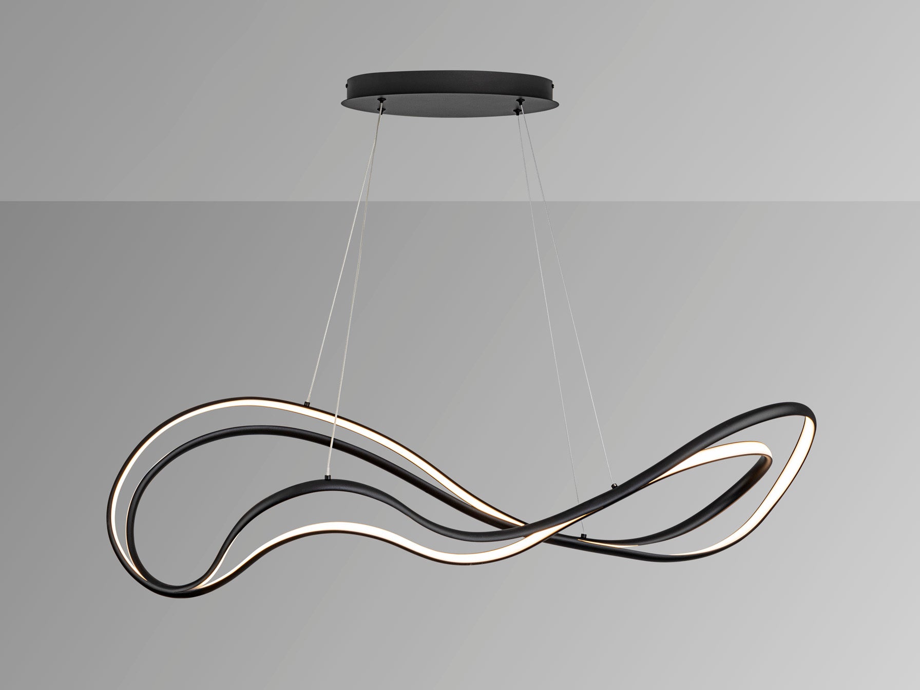 Lámpara Negra Moderna DANZA - Schuller - luzguru.com