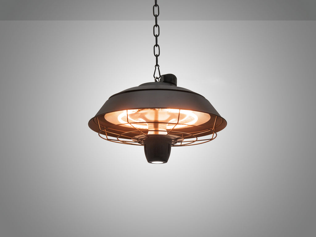 Estufa Suspensión Schuller Heat Vintage - Calefacción 1500W | luzguru.com