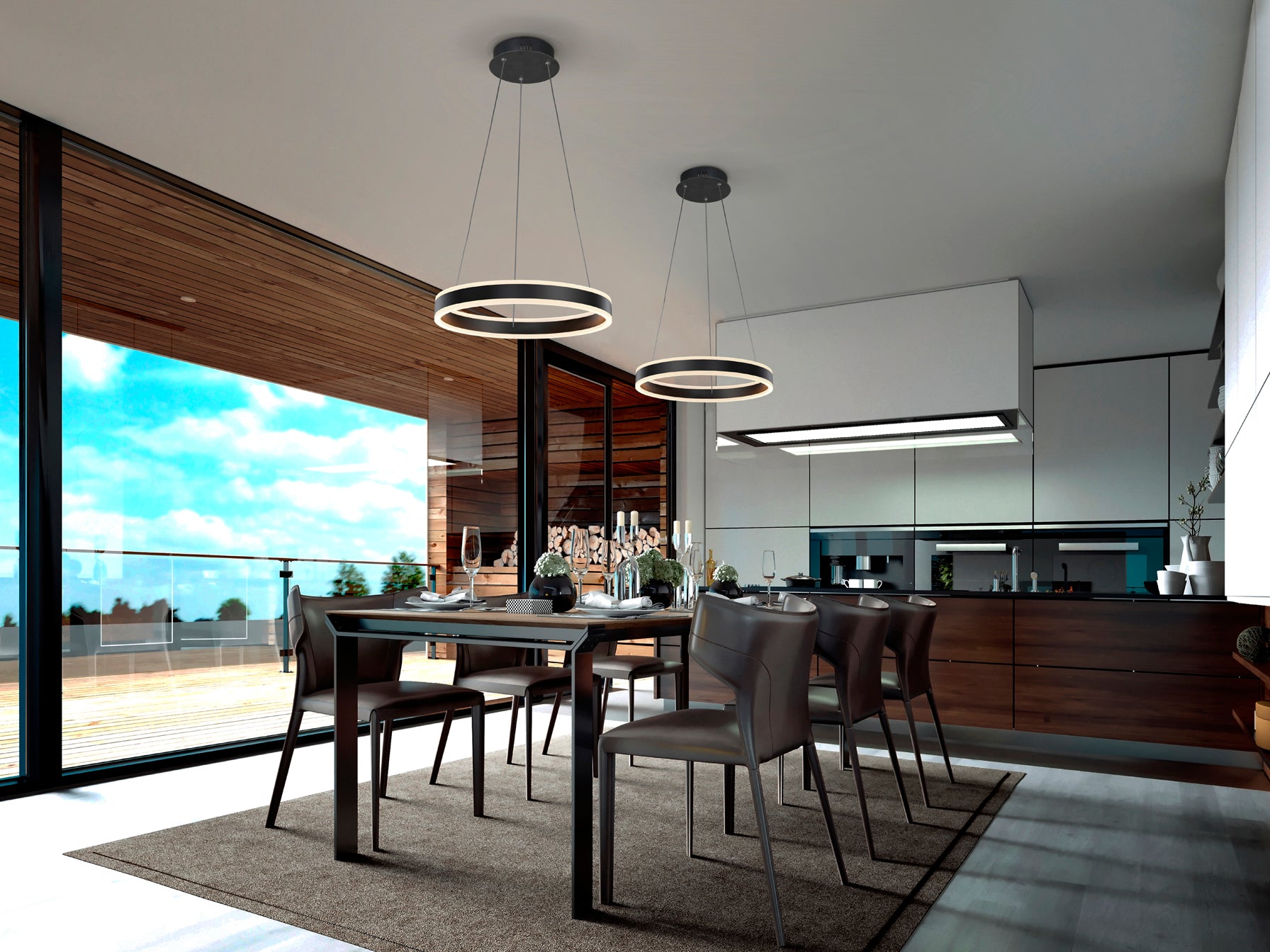 Lámpara LED Moderna Helia - Schuller - Calidad Premium | luzguru.com