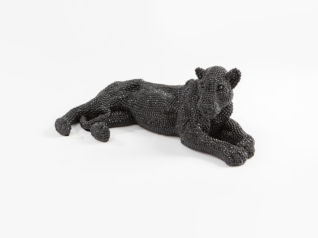 Figura decorativa Leona Negra Schuller 946481 - luzguru.com