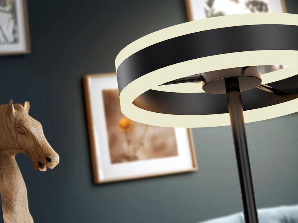 Lámpara Sobremesa Helia Negro Mate - Schuller | luzguru.com