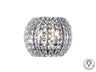 Schuller 508323 - Aplique Diamond Cromado - luzguru.com