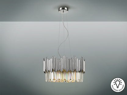 Lámpara de Techo Cromada Tiara - Schuller - Iluminación de Lujo | luzguru.com