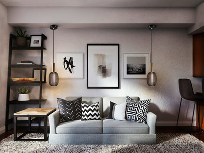 Lámpara MICRON Oro Negro - Schuller - Iluminación Moderna | luzguru.com