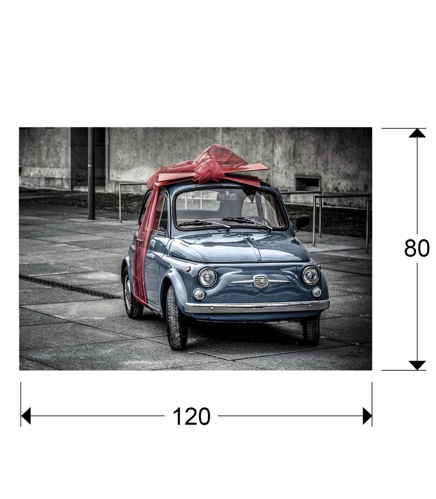 Medidas FOTO ·GIFT· 120x80 Schuller (Ref. 936750): 120x80x0.4 cm, 9.6 kg.  Cristal templado.
