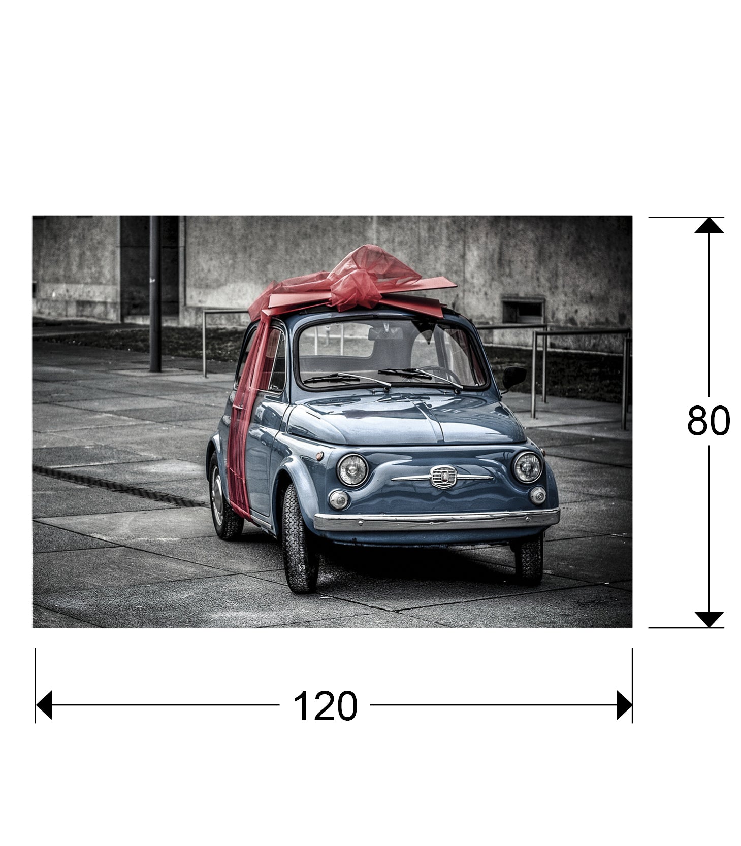 Medidas FOTO ·GIFT· 120x80 Schuller (Ref. 936750): 120x80x0.4 cm, 9.6 kg.  Cristal templado.
