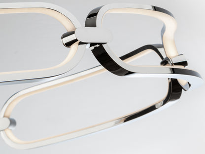 Plafón LED Schuller Colette Ø80 Cromado - Iluminación Moderna | luzguru.com