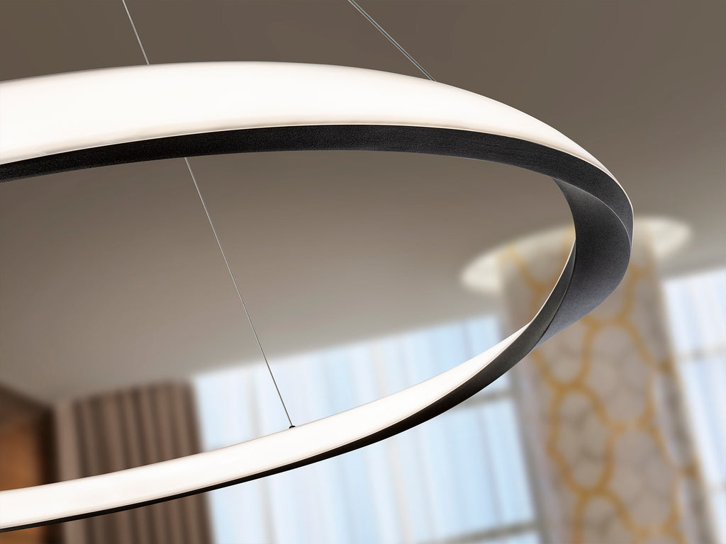 Lámpara de Techo Altair Negra - Schuller - Diseño Moderno | luzguru.com