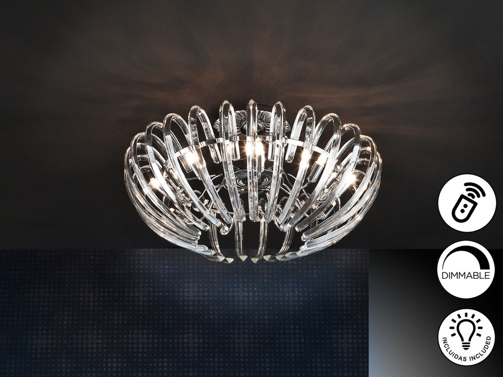 Plafón Moderno 9 Luces - Schuller Ariadna - Calidad Premium | luzguru.com
