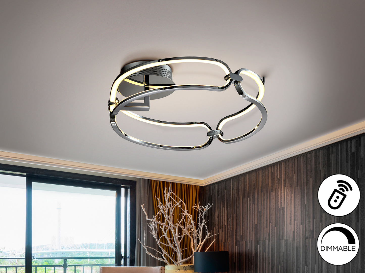 Plafón LED Schuller Colette - Diseño Moderno y Elegante | luzguru.com