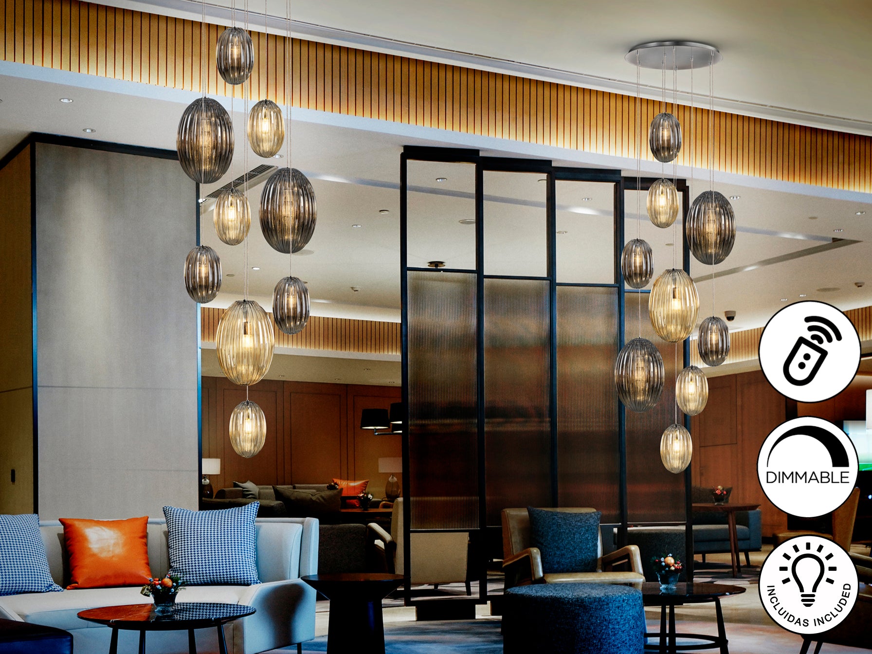 Lámpara de Techo Ovila 9 Luces - Schuller - Calidad Premium | luzguru.com