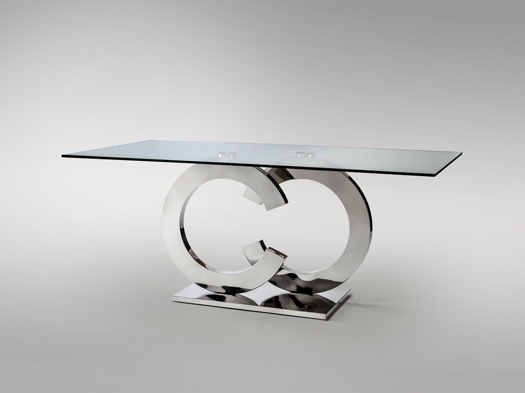 Mesa Comedor Acero Inoxidable - Schuller Casandra | luzguru.com